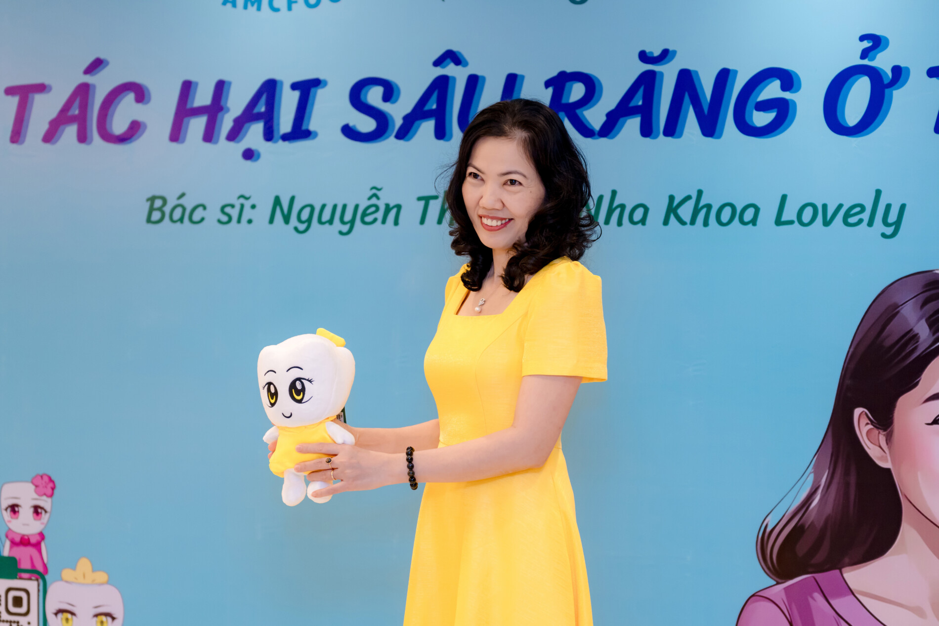 Bác sĩ Thu Dễ tại sự kiện